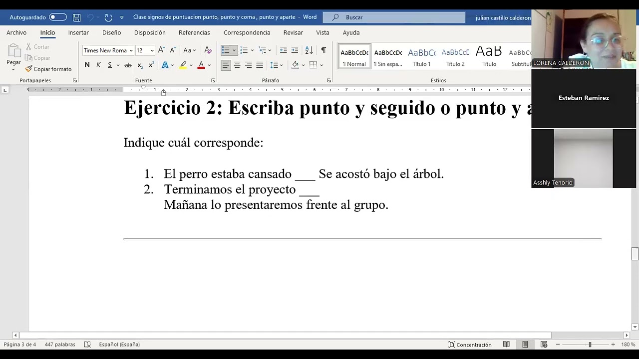 Segunda parte setimo signos de puntuacion