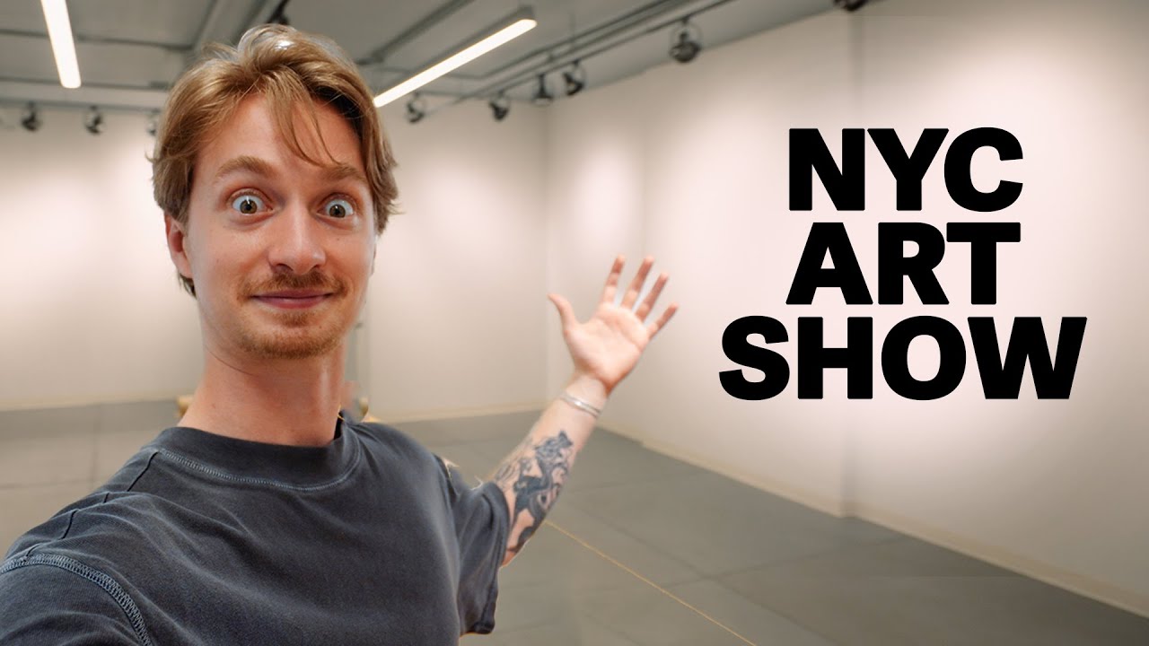 My First Solo Art Show in NYC!