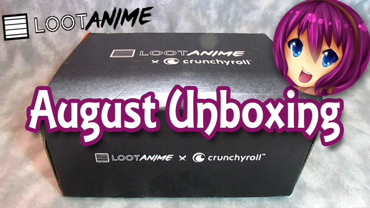 Loot Anime Unboxing (August 2016)