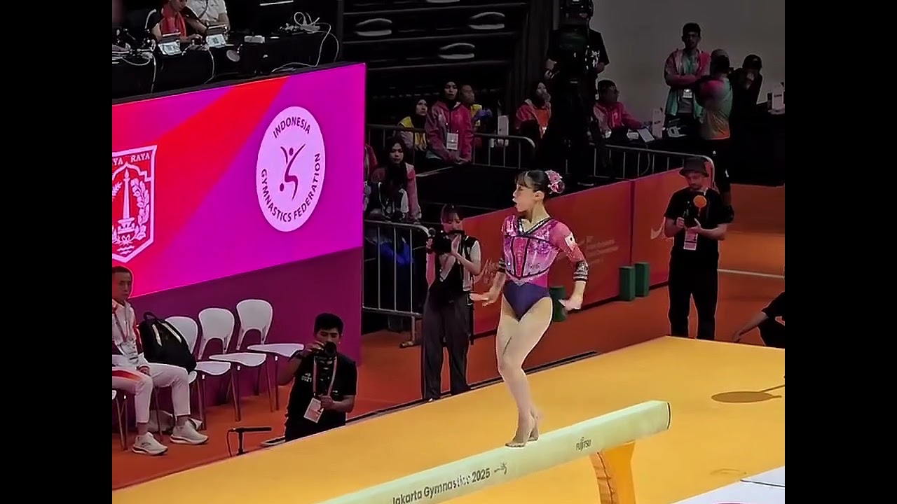 Aiko Sugihara wins Beam Bronze 🥉 - World Championships 2025