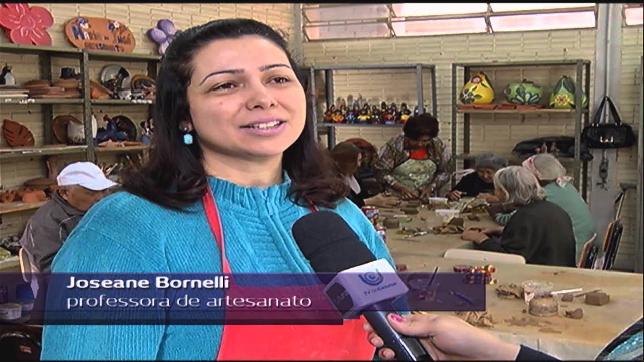 Oficinas de artesanato para idosos - Jornal Futura - Canal Futura