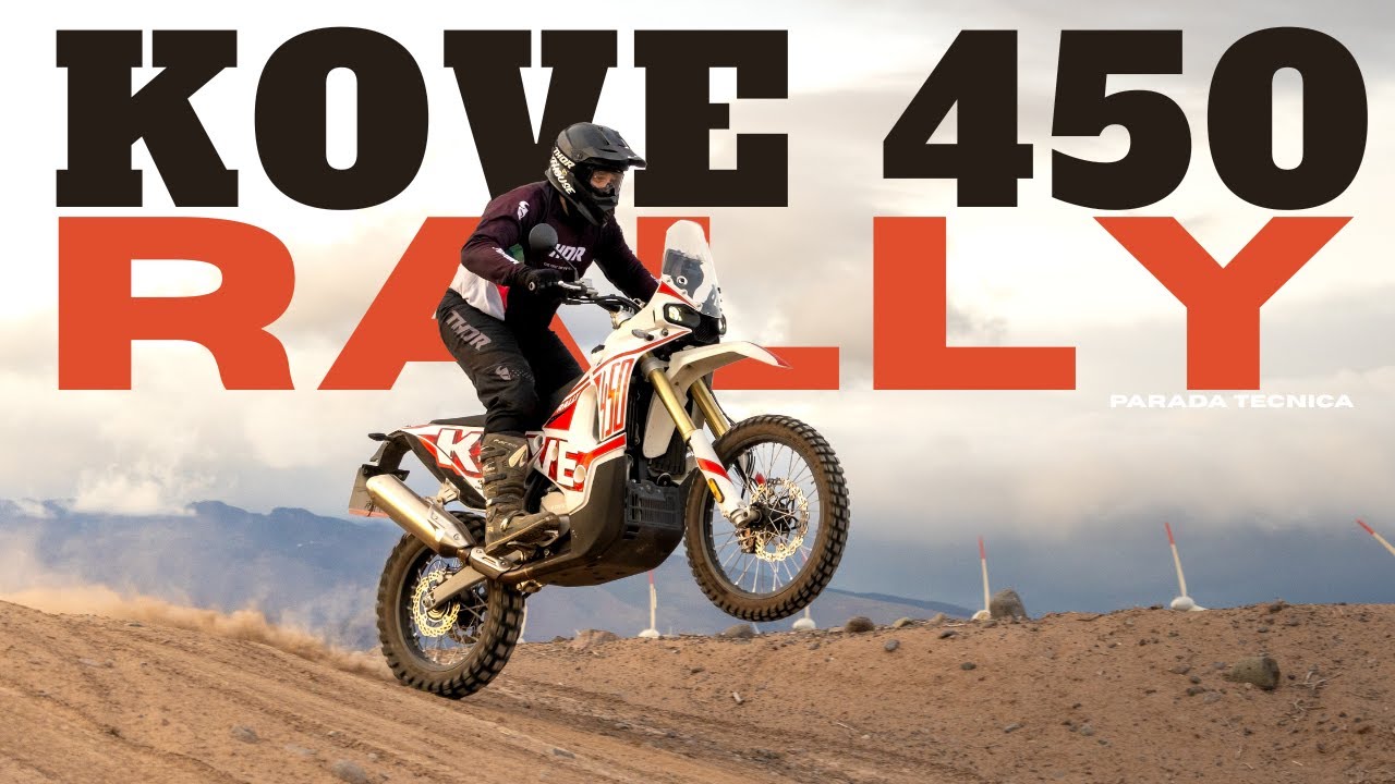 Kove 450 Rally: cuando el offroad va en serio