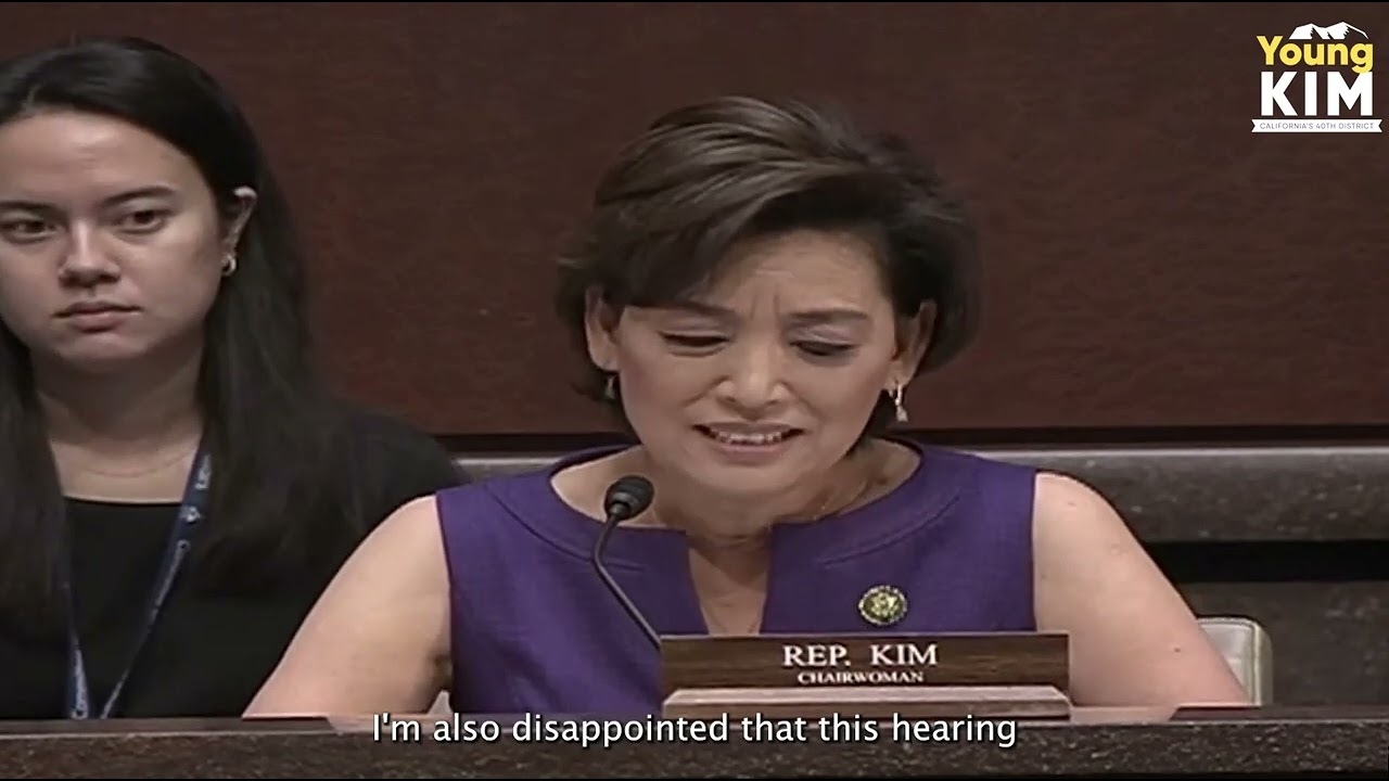 Rep. Young Kim Urges Biden Administration to Engage with Congress, American People Over Beijing