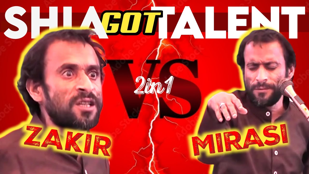 ZAKIR VS MIRAASI | Funny Shia Zakir | Don't Miss the END! | Zay Khay Memes