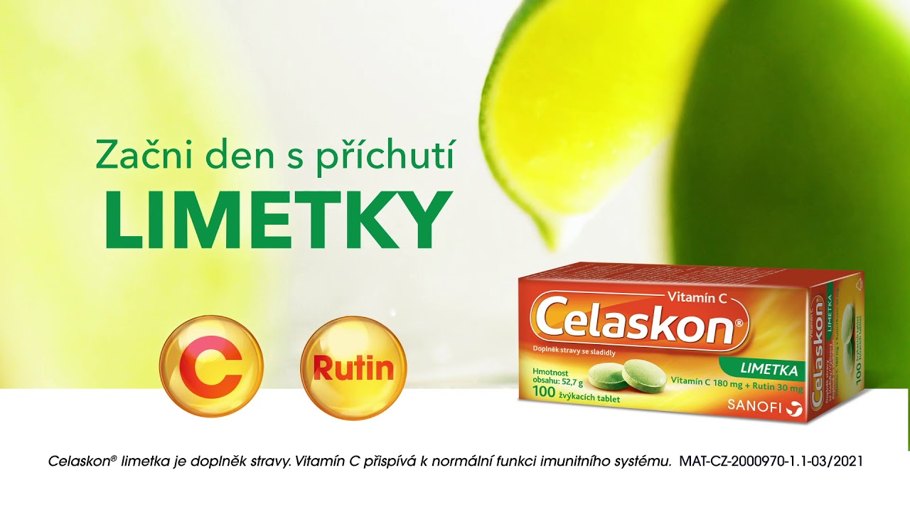 Celaskon Limetka - Imunita na každý den (CZ)