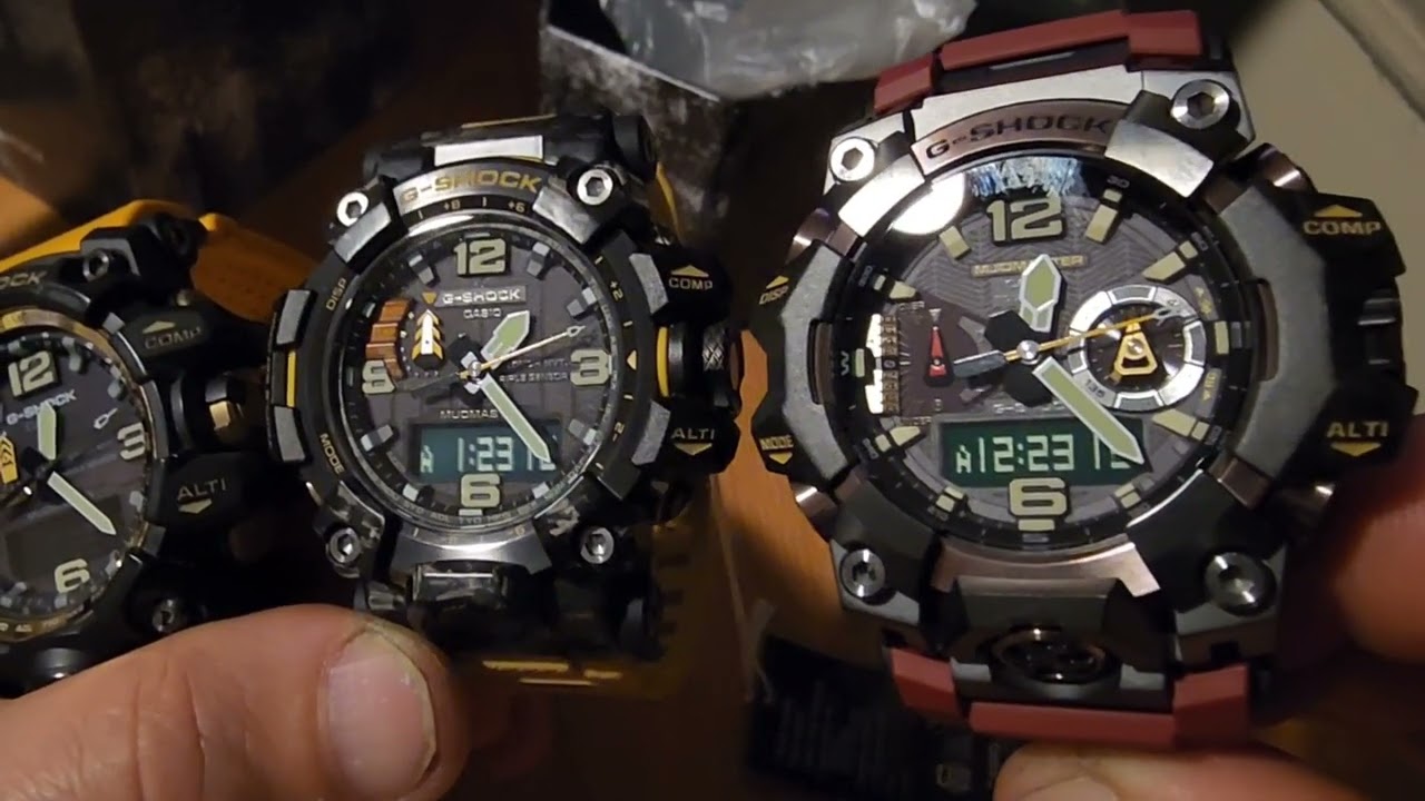 НОВАЯ КОЛЛЕКЦИЯ ЧАСОВ CASIO G-SHOCK GWGB1000 GWG2000 И GWG1000 MUDMASTER. ПОЛНОЕ ПОДРОБНОЕ СРАВНЕНИЕ