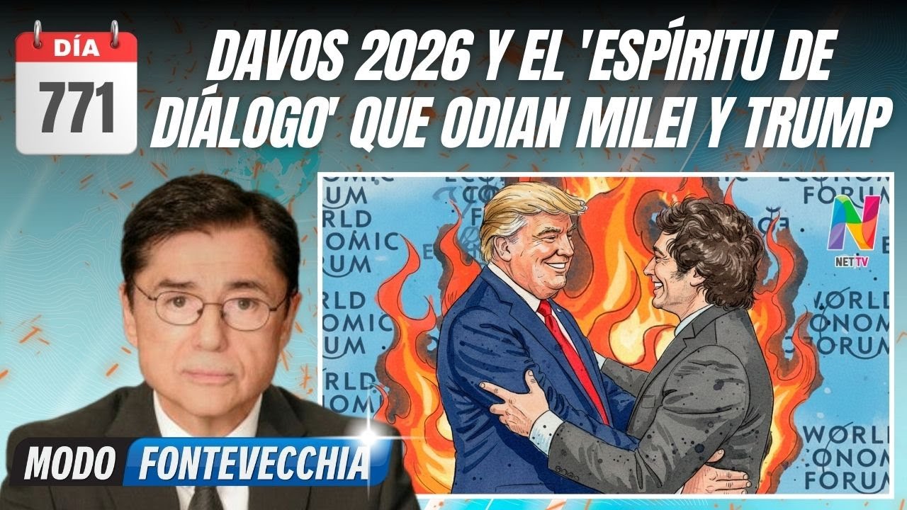 Javier Milei y Donald Trump en Davos: Hablar para dinamitar el consenso | Jorge Fontevecchia