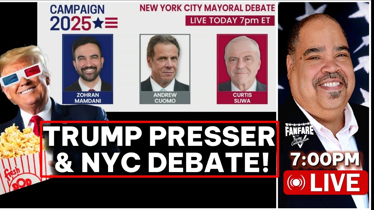 MUST SEE: PRESIDENT TRUMP NATO PRESSER! AND NEW YORK CITY MAYORAL DEBATE!