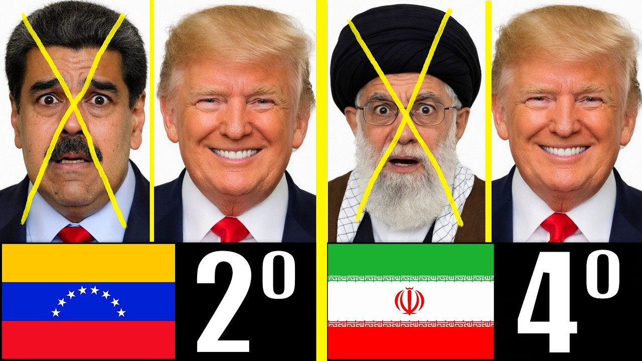 LOS 7 PRESIDENTES QUE VA A ELIMINAR DONALD TRUMP