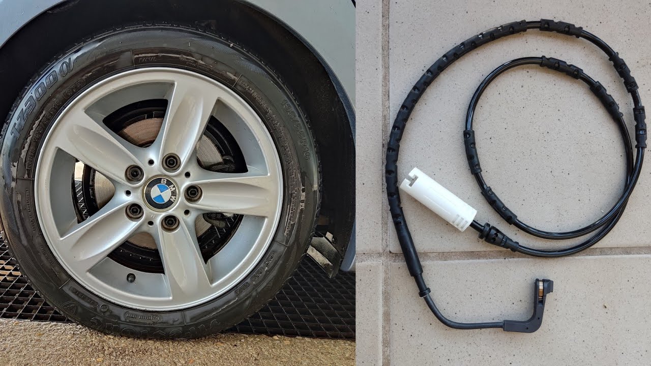 Como cambiar el SENSOR de FRENOS trasero BOSCH BMW Serie 1 e87 e88 e81 e82 116i mk1🚗