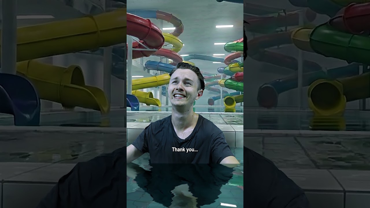 Finding the Pool Rooms in the Back Rooms #backrooms #liminalspace #liminal #poolrooms #skit #comedy