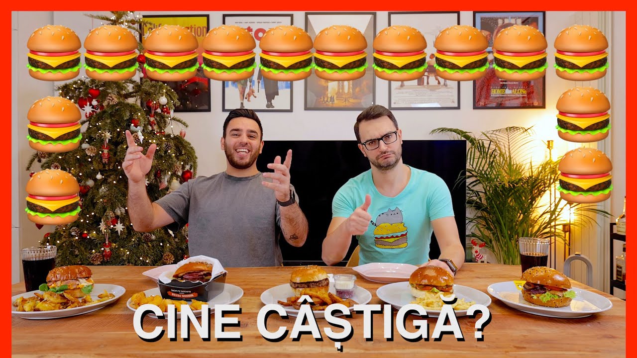 AM TESTAT BURGERII RECOMANDAȚI DE VOI! 🍔 (Bibo 🍔, Vivo 🍔, Modelier 🍔, Hashtag 🍔 și Peter 🍔)