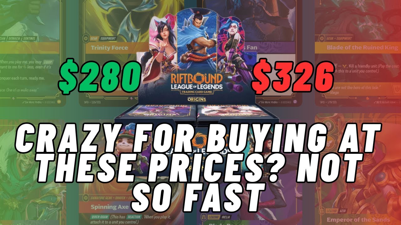 What Is Fair Value For A Riftbound Booster Box?