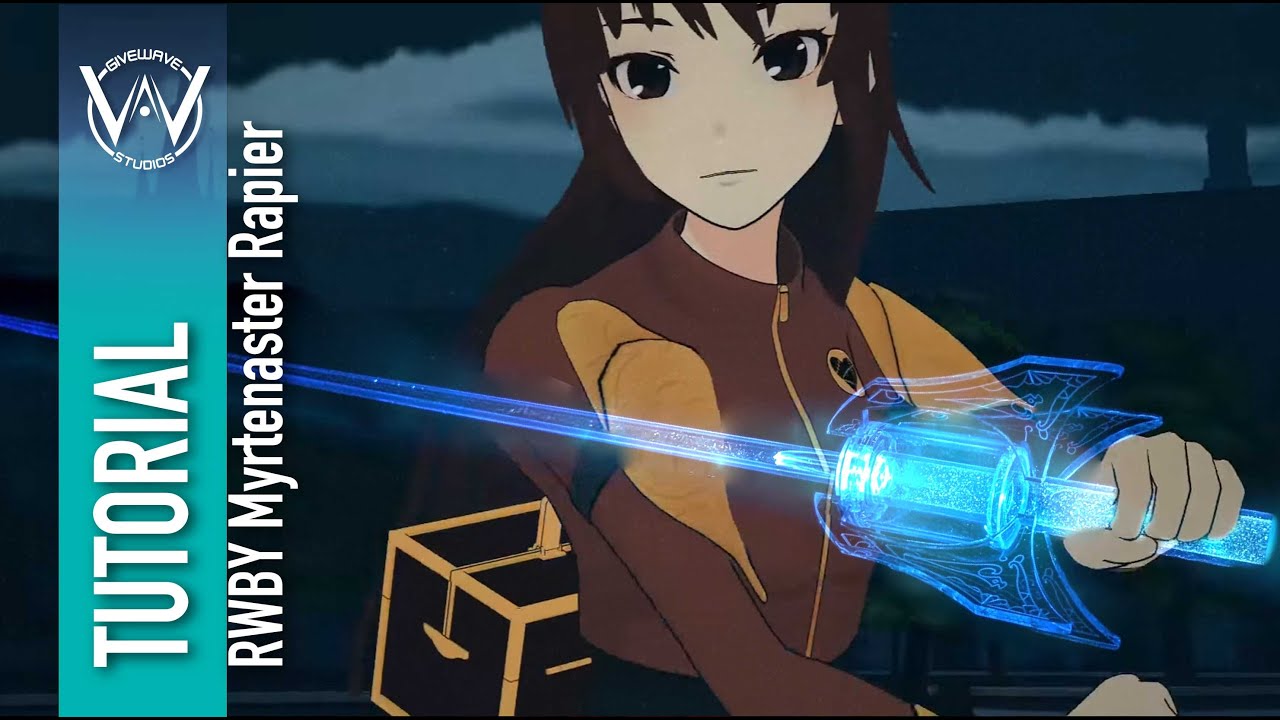 RWBY Velvet Myrtenaster Rapier DIY Kit ( TUTORIAL )