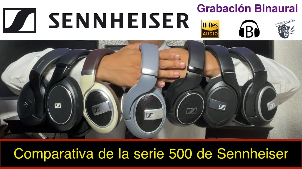 Comparativa de la serie 500 de Sennheiser | HD599, HD560s, HD559, HD569, HD579, HD598cs, HD598sr