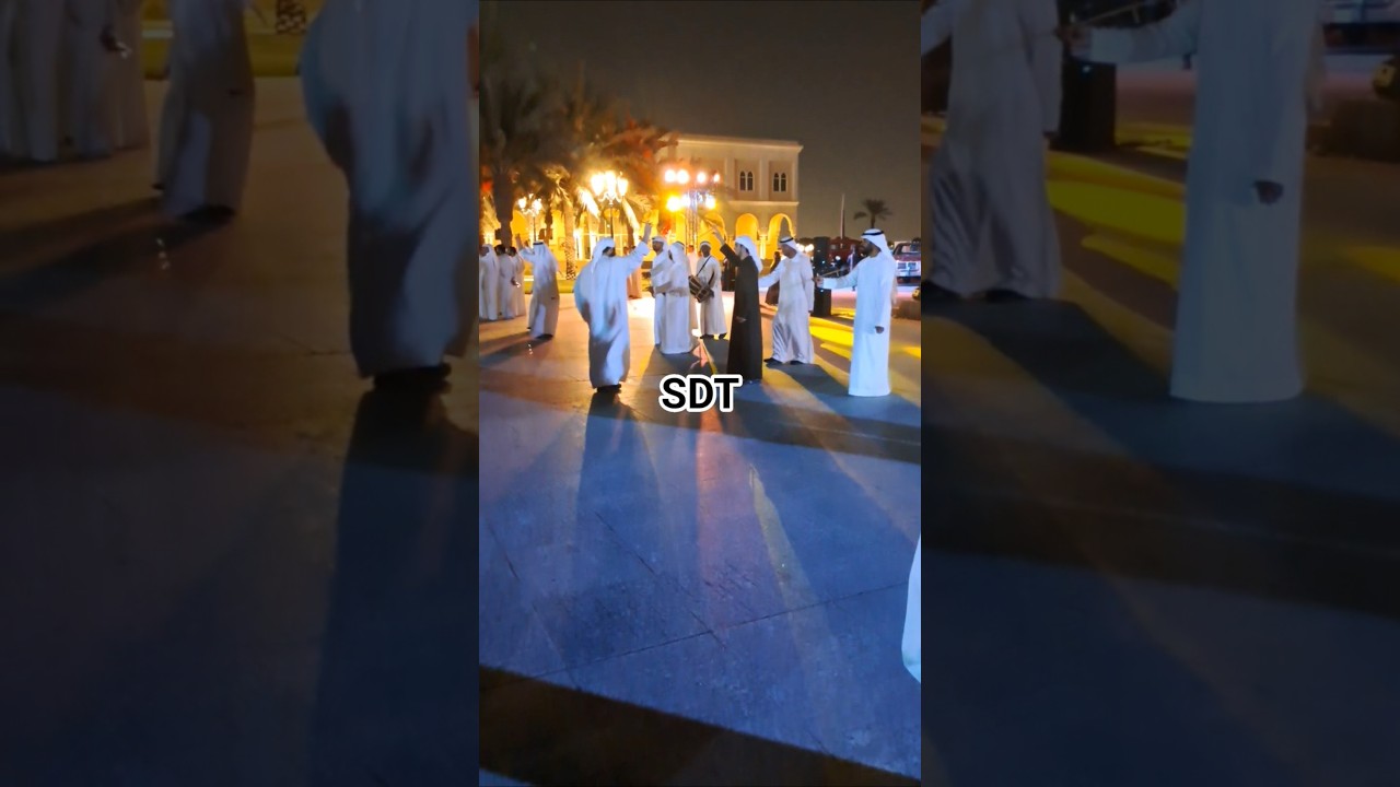 Traditional Arabic Folk Dance Performance ⚔️ 