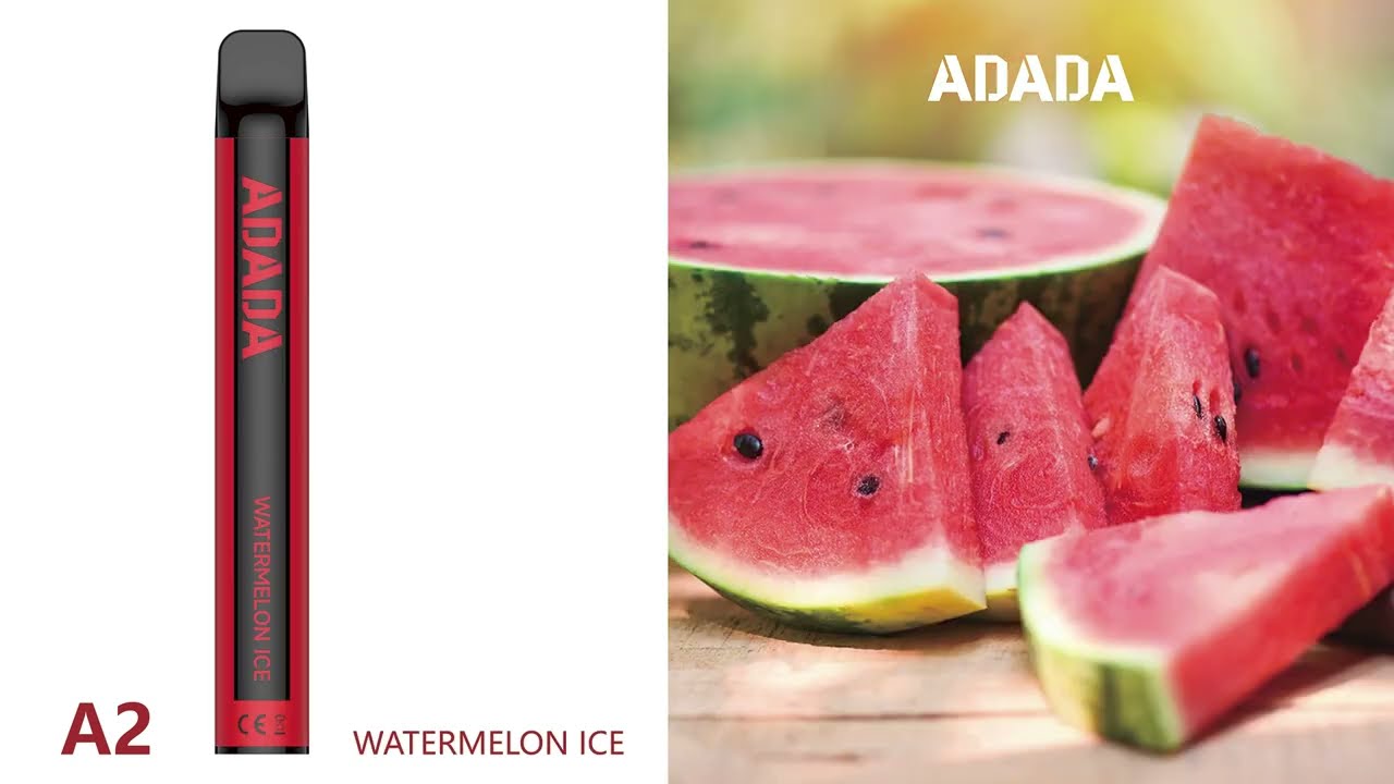 ADADA Disposable vape pen A2 600puffs, TPD, MHRA, ECID，disposable E-cigarette