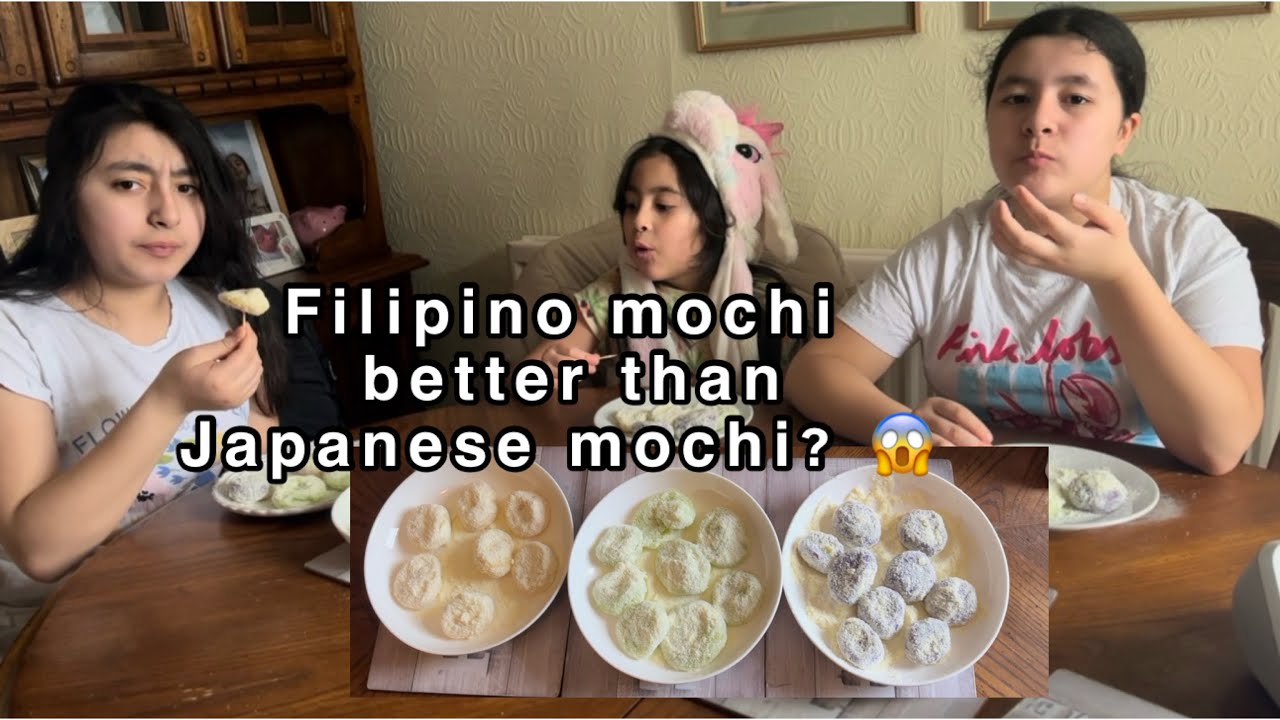 Filipino mochi (palitaw) Mas masarap daw kaysa sa Japanese mochi sabi ng mga anak ko 😃 #filipinofood
