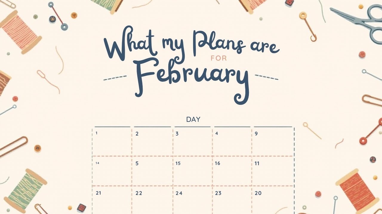 Мои планы на февраль, информация о потерянной выкройке и ещё несколько интересных находок!