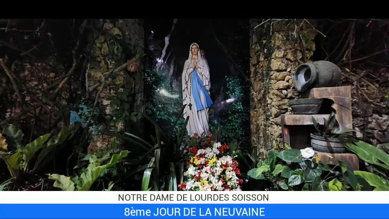 Lundi 09 Février 2026 || 8ème JOUR DE LA NEUVAINE À NOTRE DAME DE LOURDES