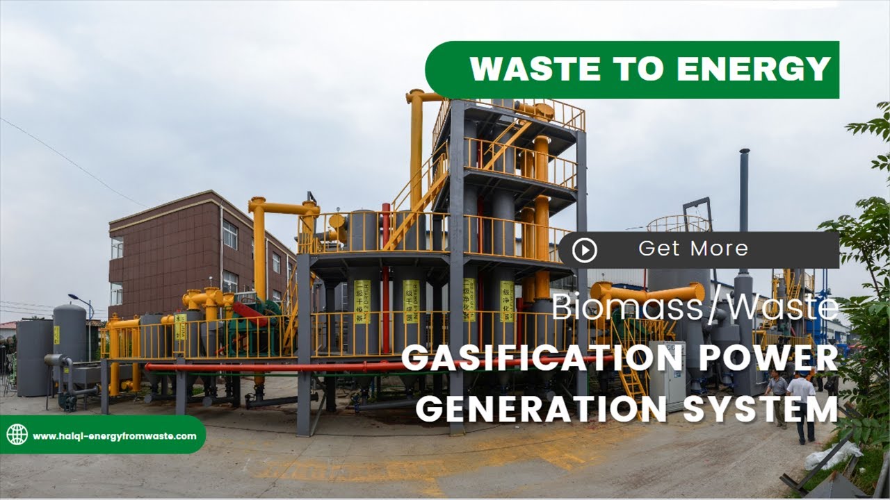 Biomass Pyrolysis Gasification System, Waste Gasification Power Generation System