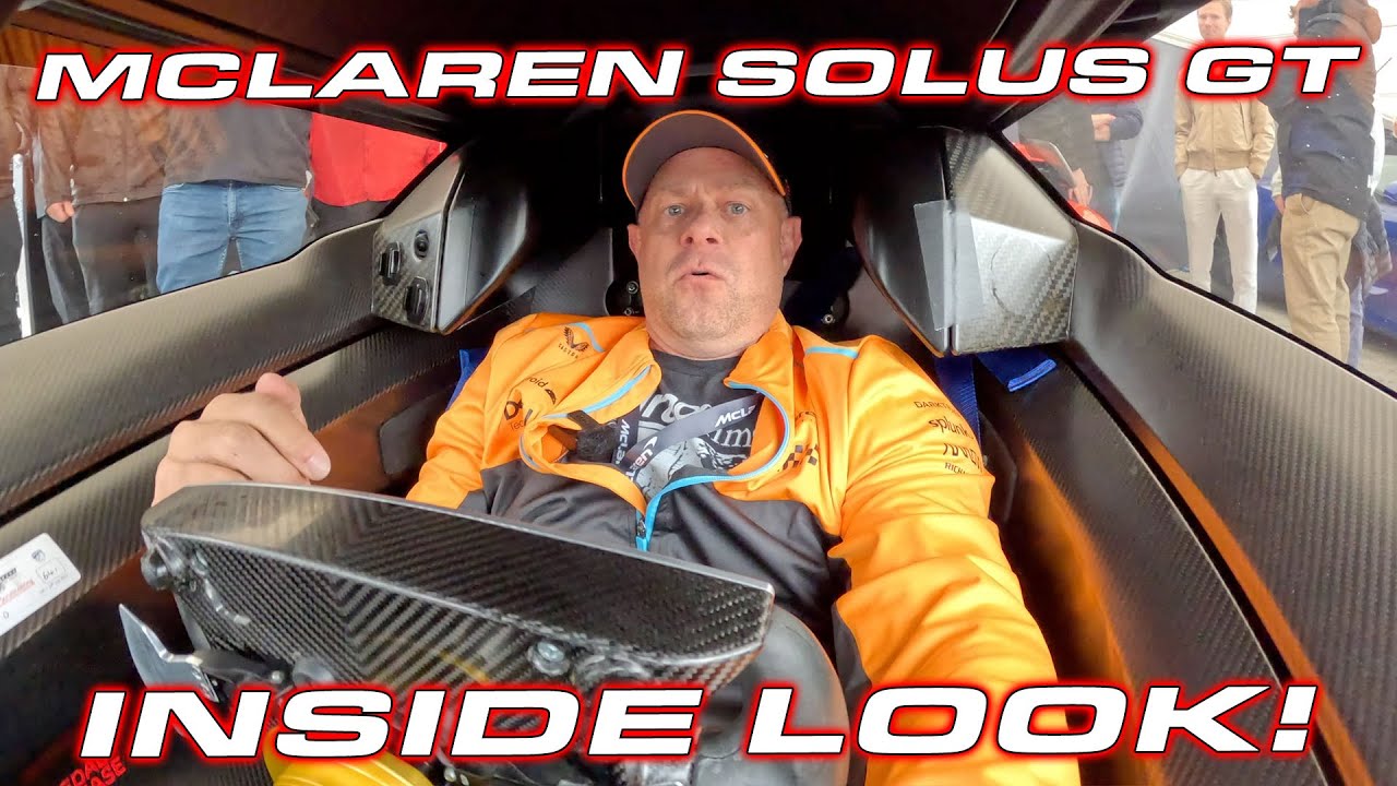 INSIDE LOOK * $3.5M Record Setting McLaren Solus GT at the Goodwood Festival of Speed