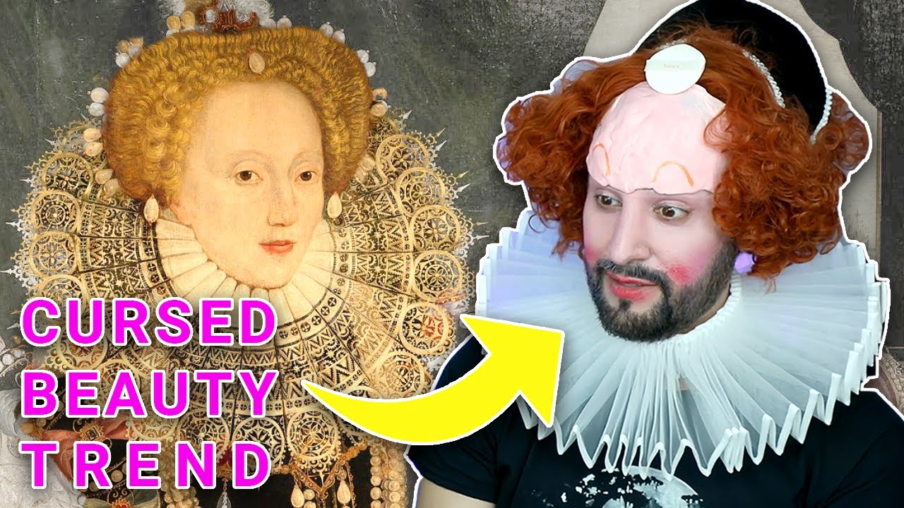 How To Look Hot In 1580 🤭 HISTORICALLY ACCURATE BEAUTY TRENDS! 💜🖤 The Welsh Twins