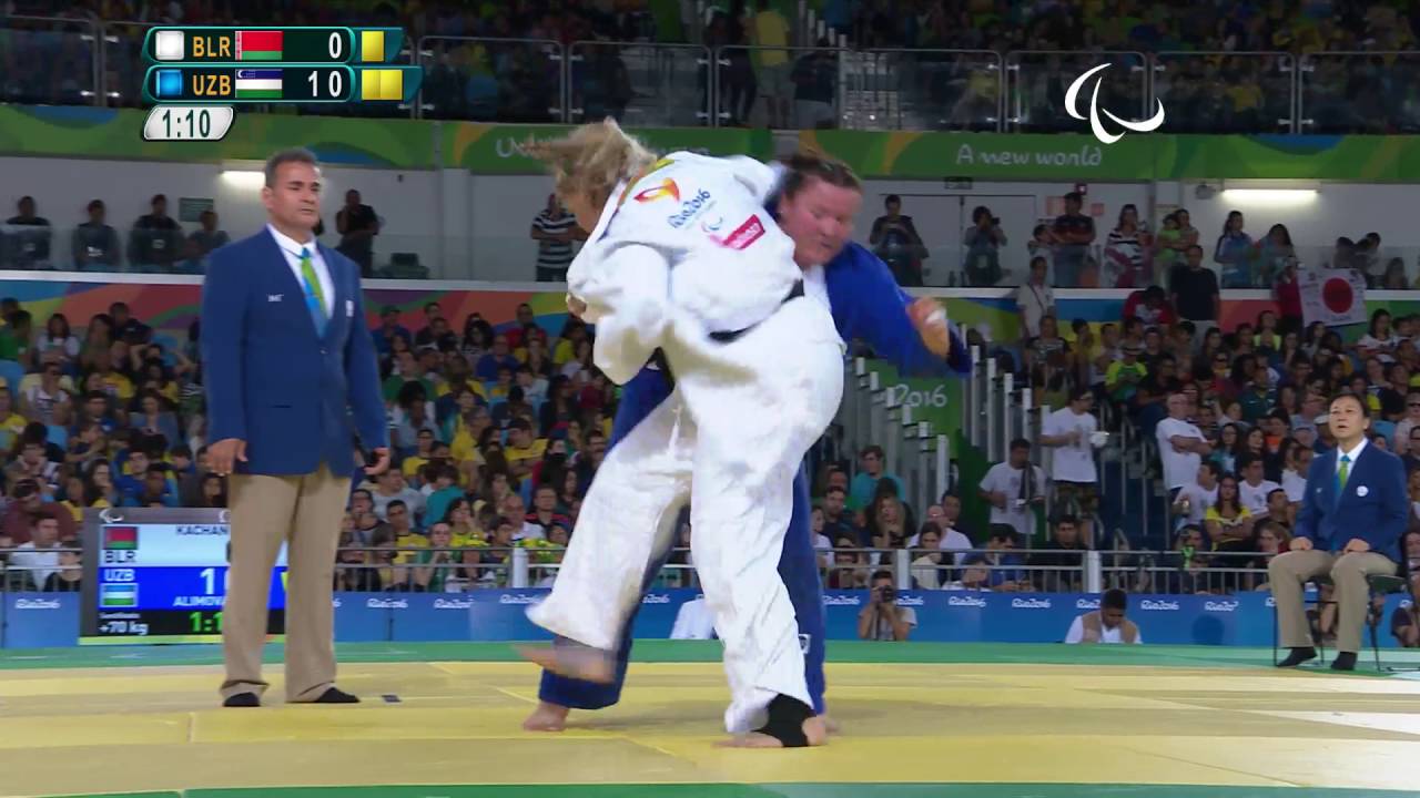 Judo | Belarus v Uzbekistan | Women's +70 kg Semi-final | Rio 2016 Paralympic Games