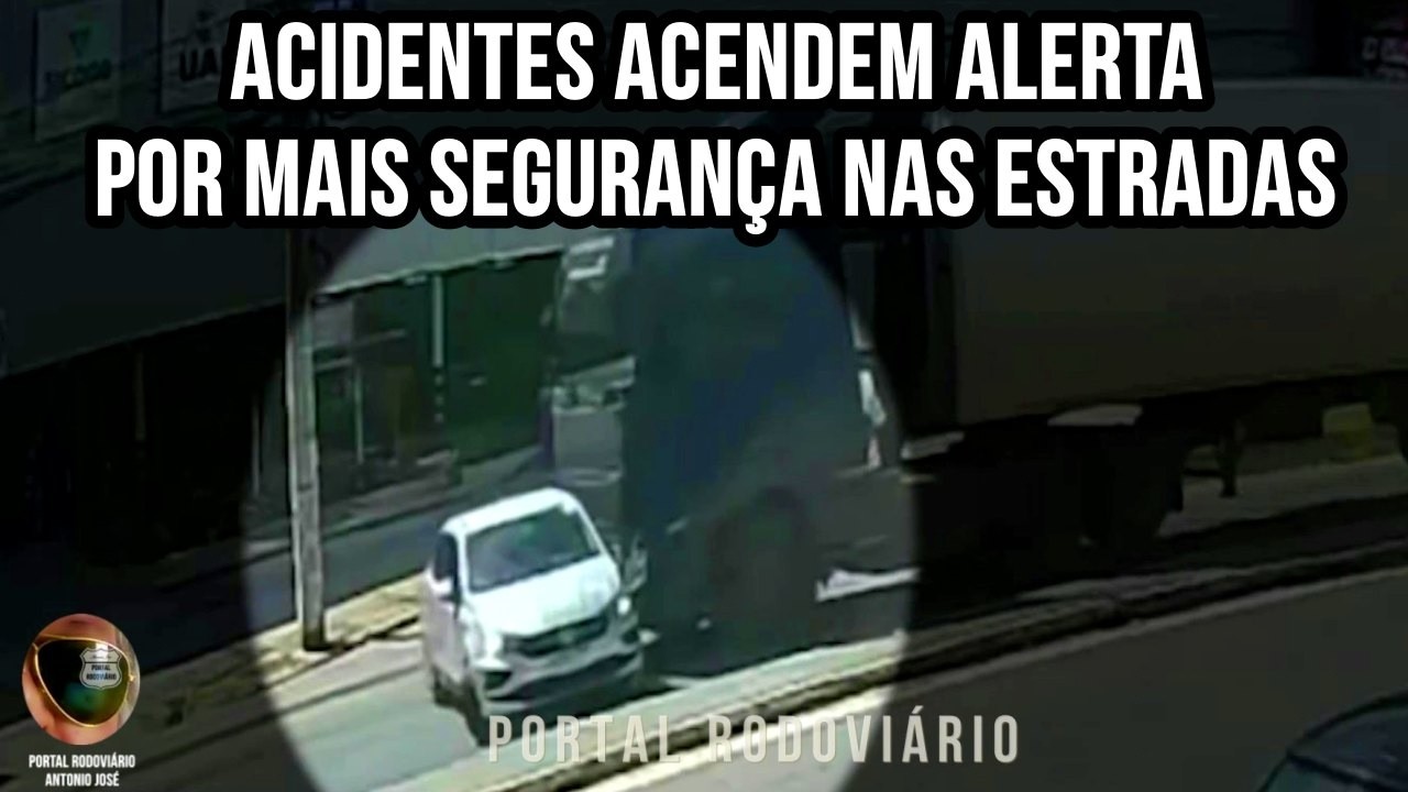 Três acidentes acendem alerta por mais segurança nas estradas na volta do feriadão