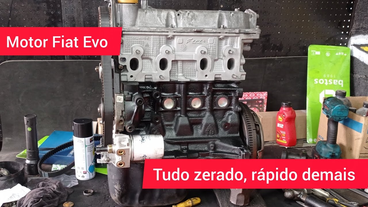 Fiat Evo,motor feito total,fácil e rápido 
