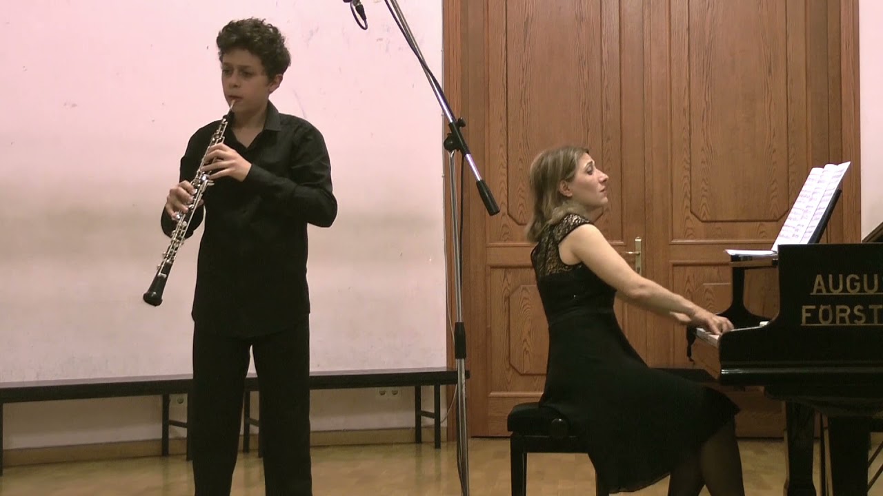 C. Nielsen - Romance from Two Fantasy Pieces op. 2 for oboe and piano. Hayk Hekekyan