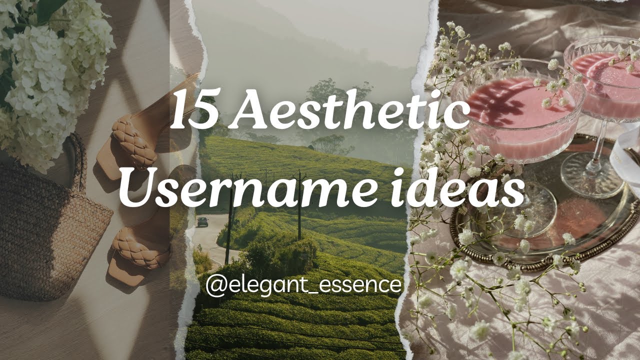 15 Aesthetic Username Ideas for Instagram For Girls 2024 #aesthetic #trending #instagram