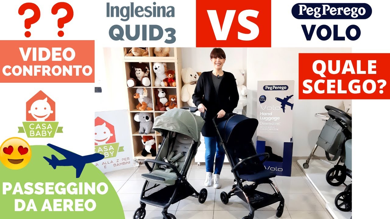 INGLESINA QUID 3 O PEG PEREGO VOLO?