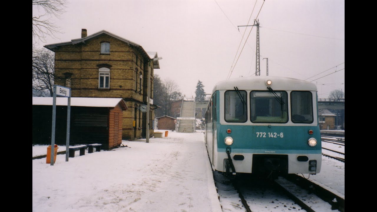 Bahnstrecke Brandenburg - Belzig (11.02.1996)
