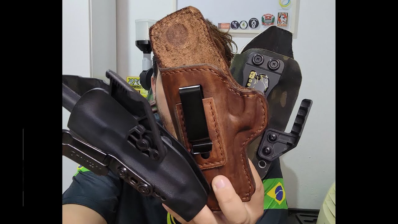QUAL MELHOR COLDRE? COLDRE RÍGIDO? KYDEX? PVC? COURO? QUAIS OS DETALHES ENTRE ELES?