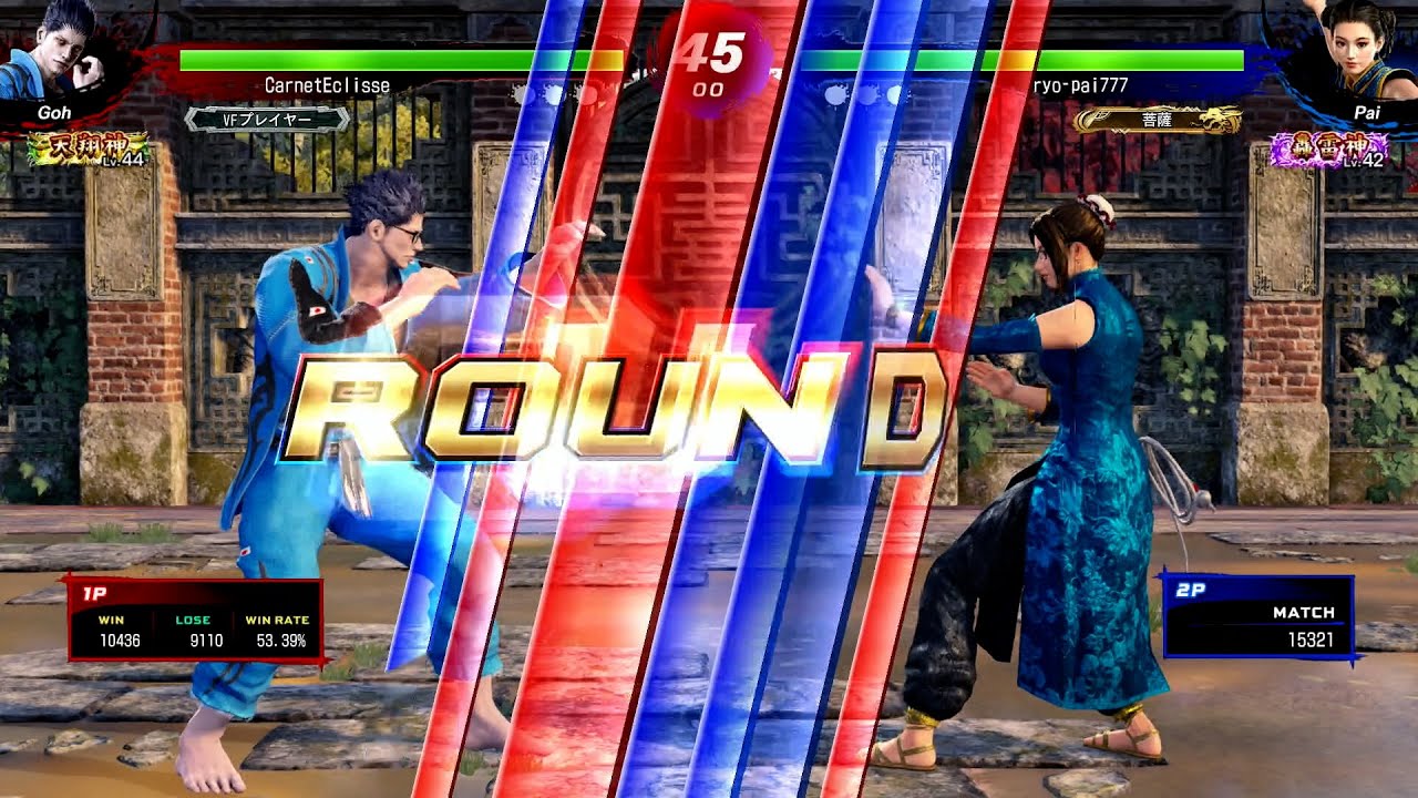 【VFes / VF5us 高段位戦】 天翔神 日守剛 VS 轟雷神 パイ