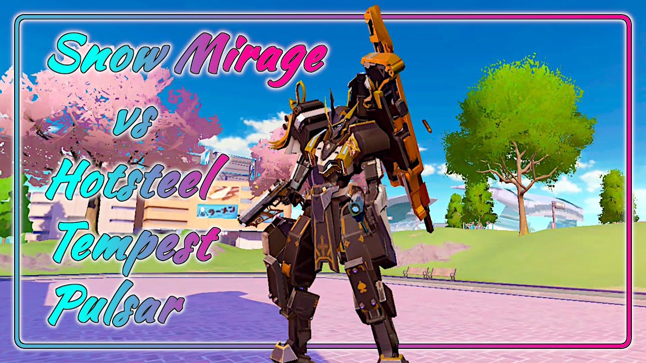 Snow Mirage VS Hotsteel, Clutches a Tempest, and finishes off a Pulsar! Super mecha Champions!