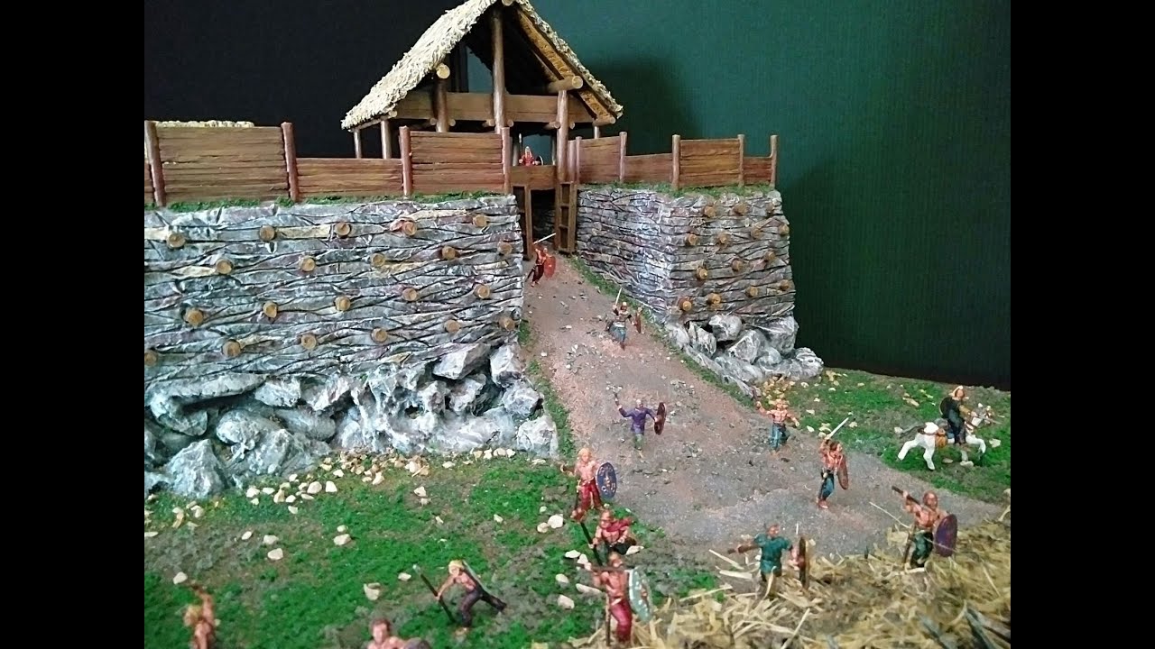 The Celts - a Roman diorama 1/72 scale