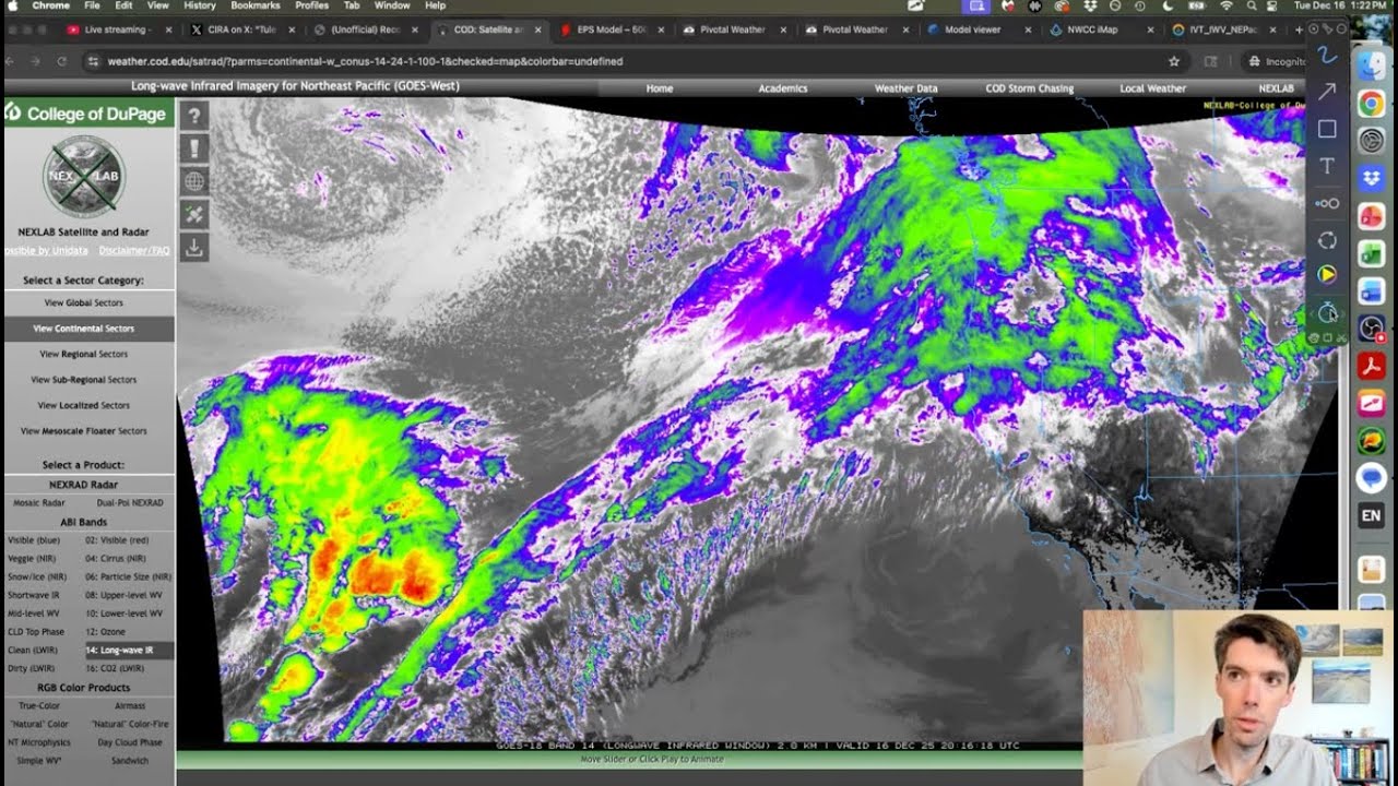 More warm West Coast atmospheric rivers: PacNW flooding, return of CA rain, & end of tule fog!