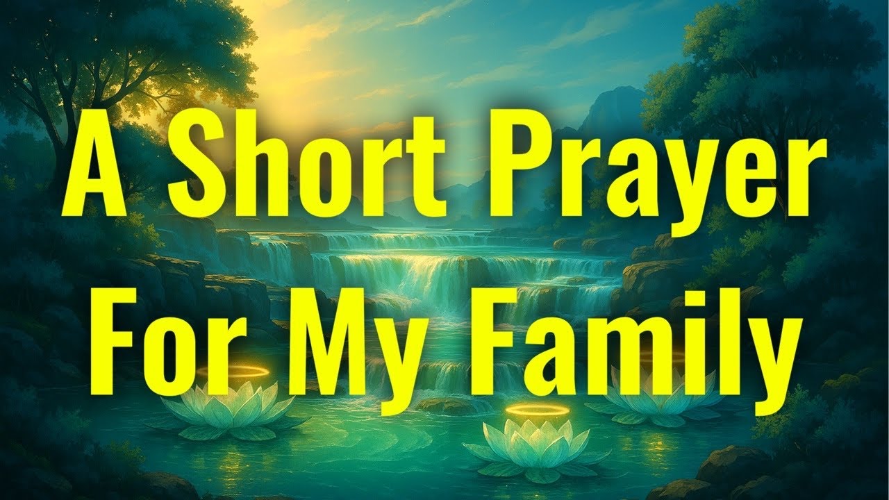 Lord God, Let Your miracles, grace, & plentiful blessings surround our family now & continually…
