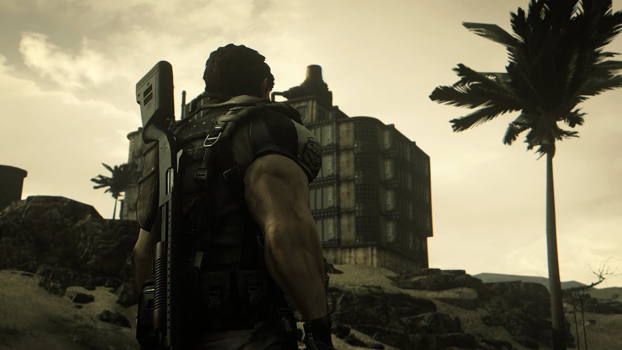 Modded Fallout 4 Into RESIDENT EVIL 5 (again) Part 1