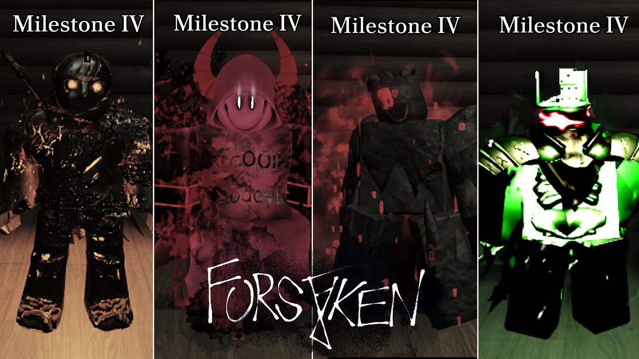 Every Killer Milestone IV Skins Gameplay | Forsaken