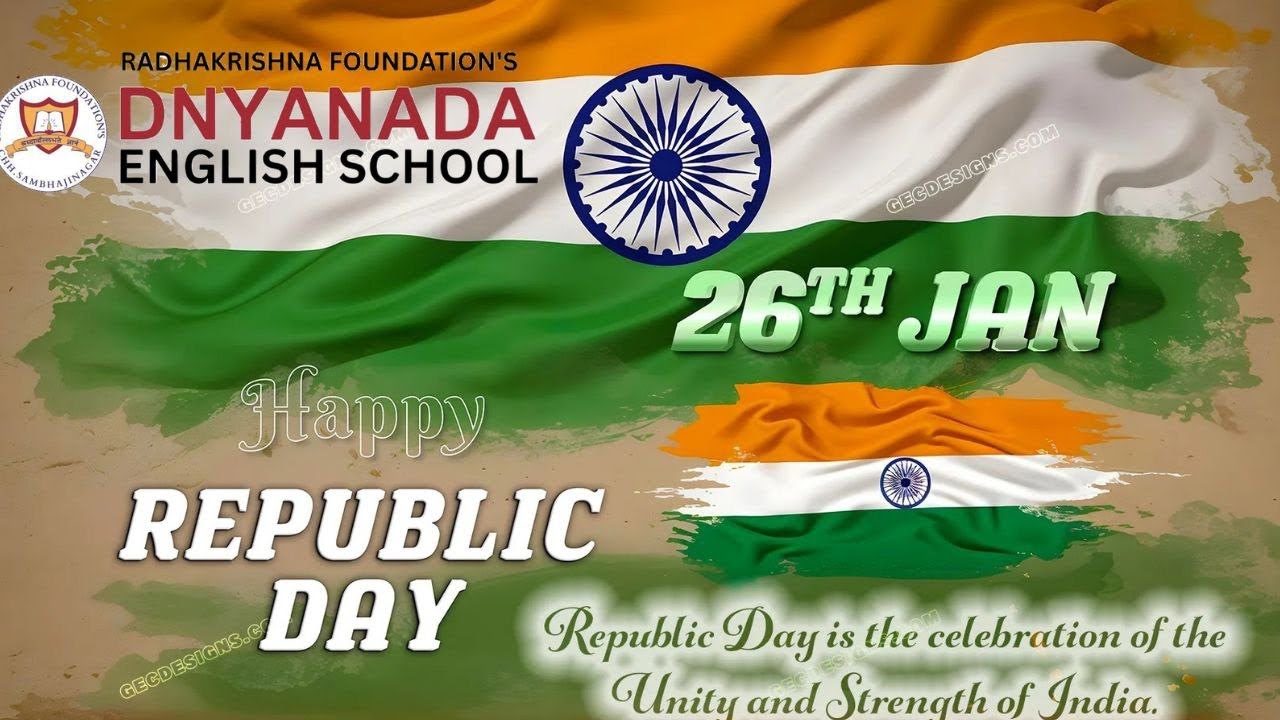 26 January 2026 || Republic Day Celebration || Jalgaon Road Branch || Dnyanada English School || 