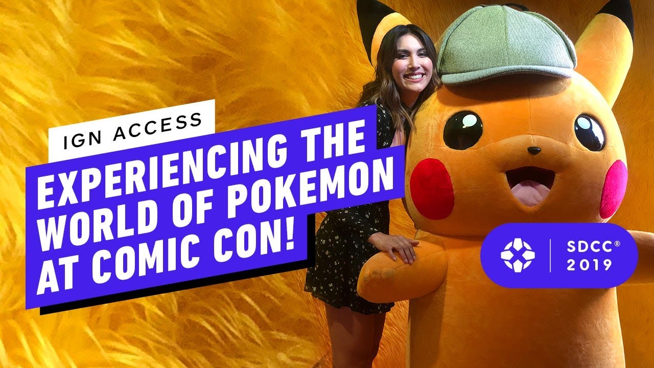 Exploring The World of Pokemon at Comic Con 2019!