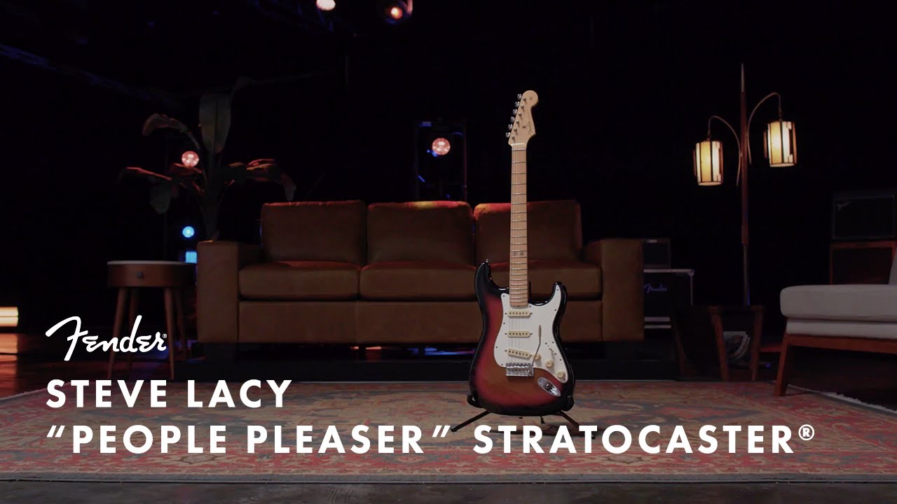 Знакомство со Stratocaster Стива Лейси «People Pleaser» | Серия Artist Signature | Fender