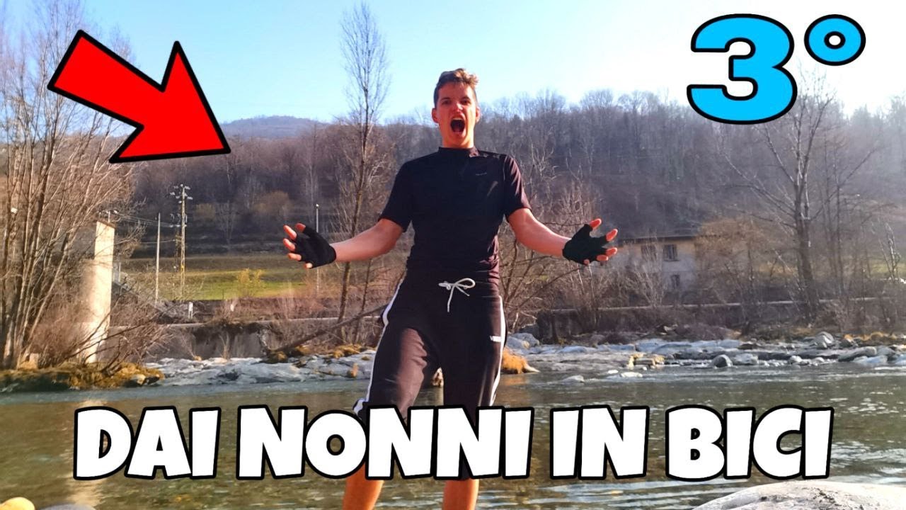 IN BICI DAI MIEI NONNI!!!