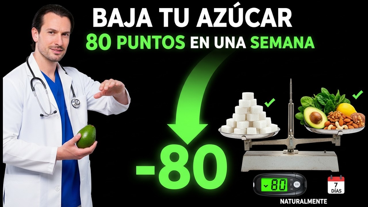De 240 a 110 mg/dL en 7 Días | Baja tu Glucosa Naturalmente SIN Medicamentos Extra