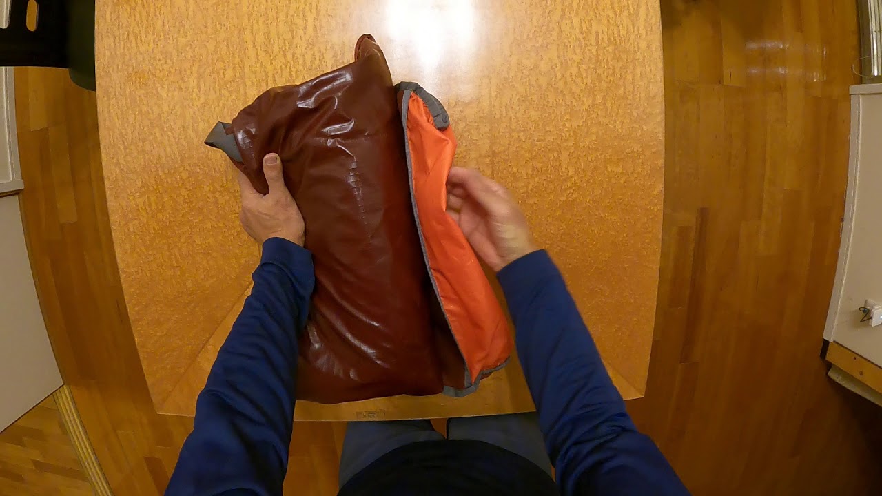 How to fold the patagonia blackhole duffel 120L.