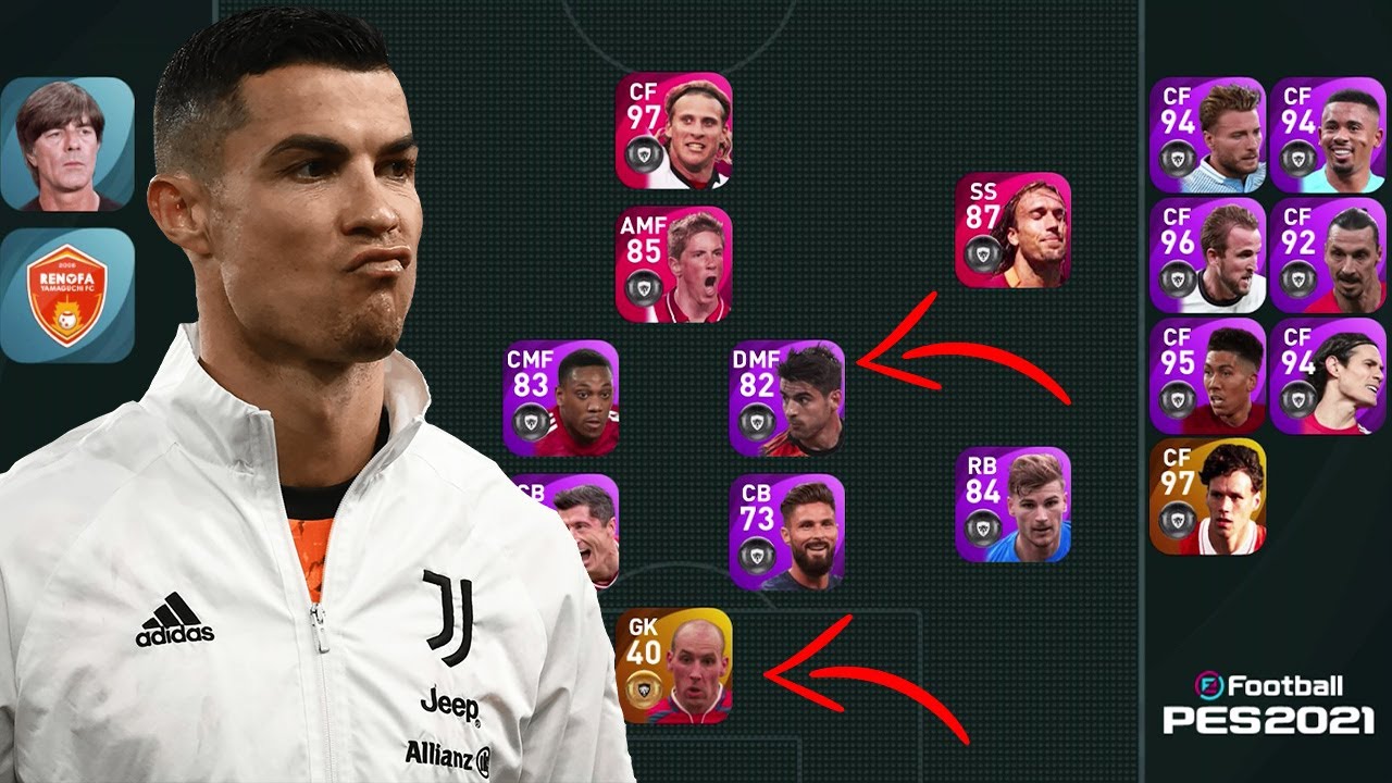 eFootball PES 2021 Mobile ⚽ Android Gameplay #106 Challenge: Cf Players
