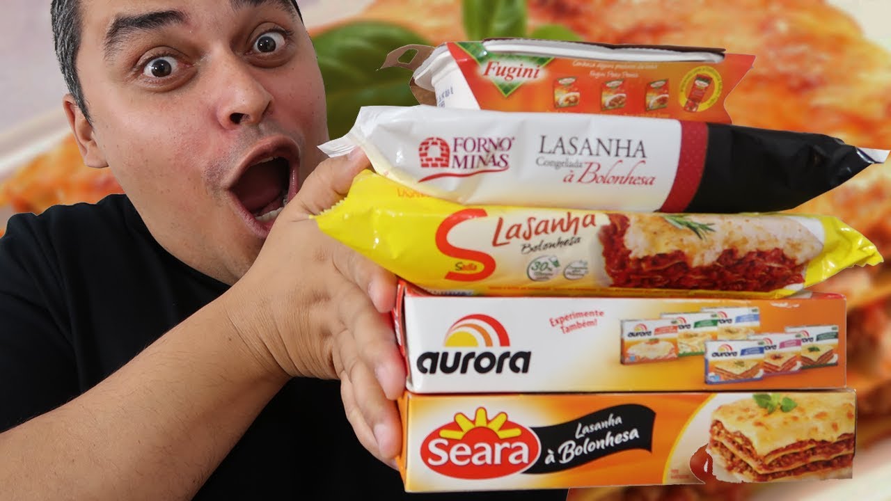 QUAL LASANHA PRONTA É MAIS GOSTOSA?